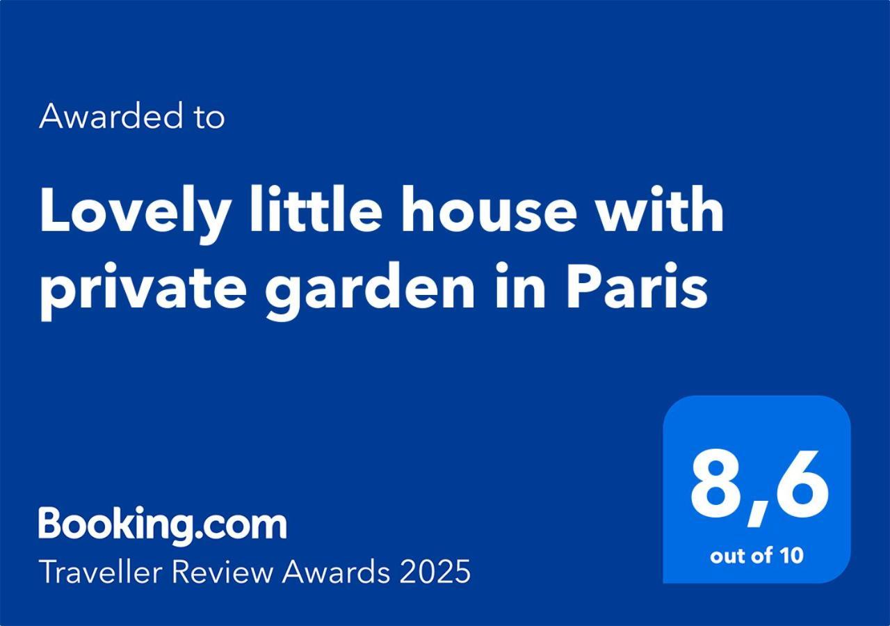 Lovely Little House With Private Garden In Paris Ivry-sur-Seine Exterior photo